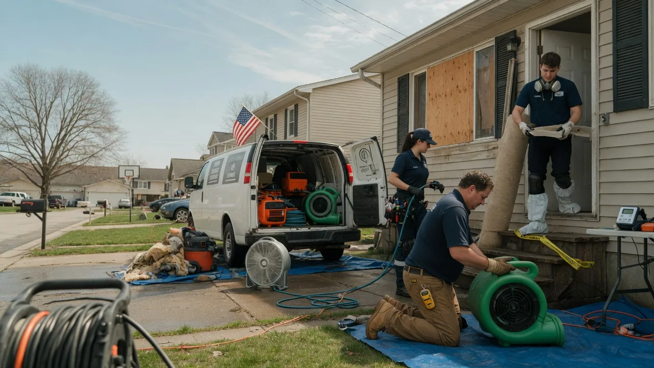 Water Damage Restoration in Littleton, IL near me